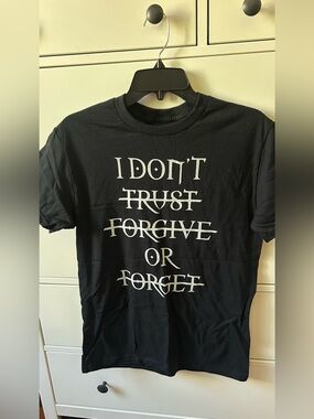 Ken Carson Black Graphic Tee - I Don't Trust Forgive or Forget